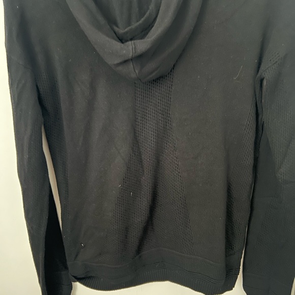 Lululemon Black Knit Zip Up Sweater - Picture 6 of 6